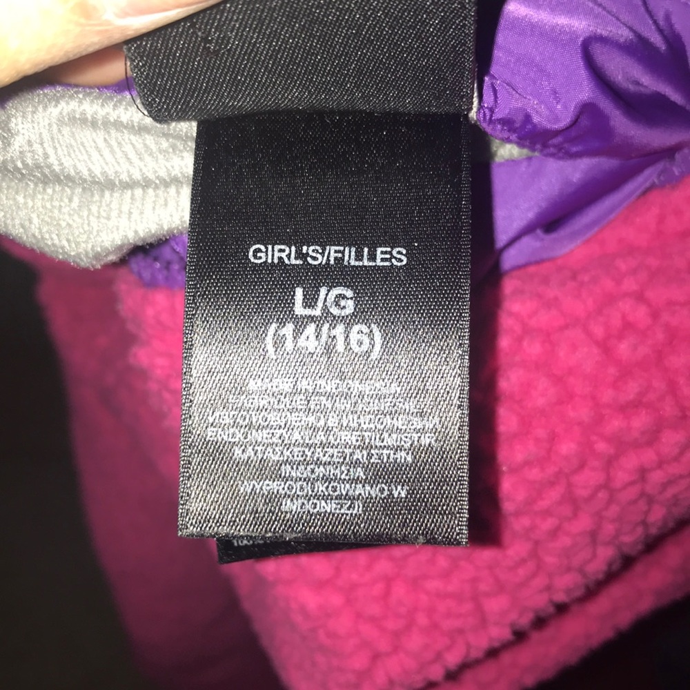 Big Girls North Face Sherpa Reversible Jacket - Picture 5 of 5